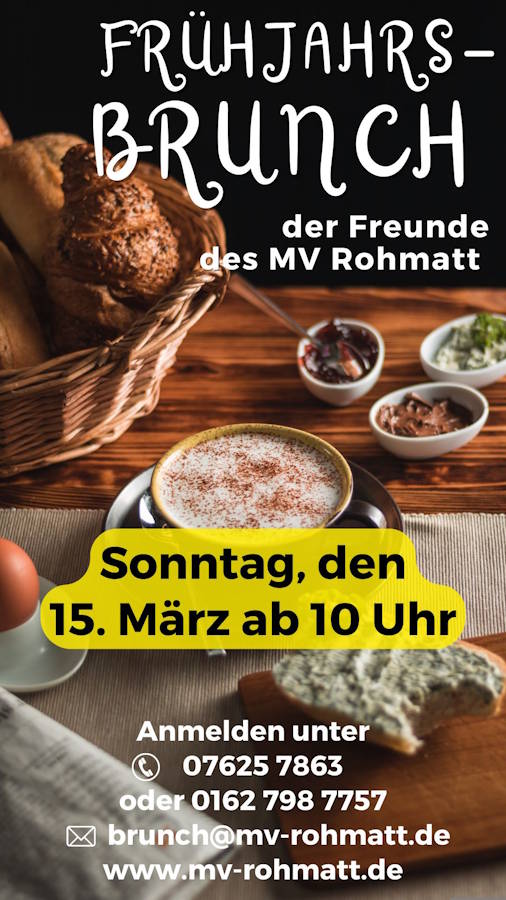 Frühjahrsbrunch 2026